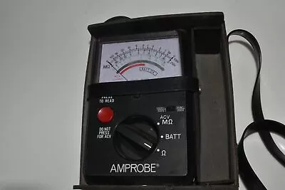 ^^ Amprobe AMB-2 Analog Megohmmeter Insulation Resistance Tester (SNF78) • $56.25