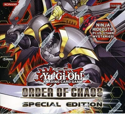 $213.95 • Buy Yugioh Order Of Chaos Special Edition Se Box Blowout Cards