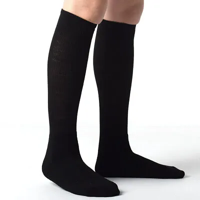 Men Scottish Kilt Hose Black White Scottish Highland Kilt Socks Stockings • $8.99