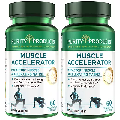 Purity Products Muscle Accelerator 650mg RipFactor Patented Clinic Tested 2X60 • $77.95