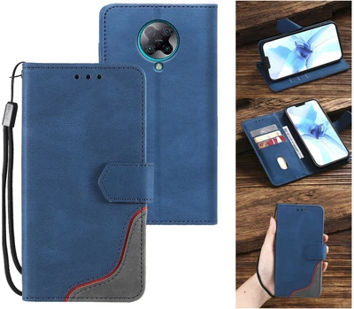 Xiaomi Poco F2 Pro Wallet Case Collage Style Suede Front Closure • $8.95