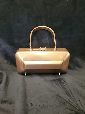 Vintage Bronze Minaudiere Handbag • $35