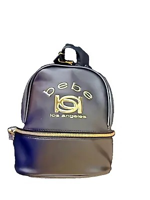 Bebe Black Kayla Small Backpack • $14.36