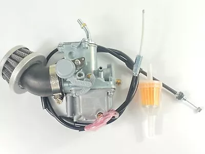 Carburetor & Throttle Cable & Air Filter For Yamaha Grizzly Moto-4 Raptor Badger • $30.99