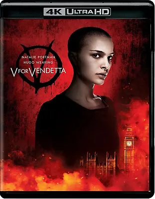 $19.99 • Buy V For Vendetta 4K UHD Blu-ray Natalie Portman NEW