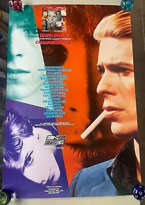 Original Rare 1990 David Bowie  Changes Bowie  Promo Poster. • $100