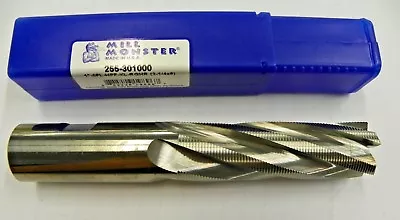 Mill Monster #255-301000 1  5 Flute Solid Carbide Fine Pitch Rougher     B853 • $189.99