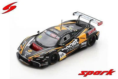 1:43 2020 Bathurst 12 Hour 8th Place -- #59 McLaren 720S GT3 -- Spark Models • $97.99