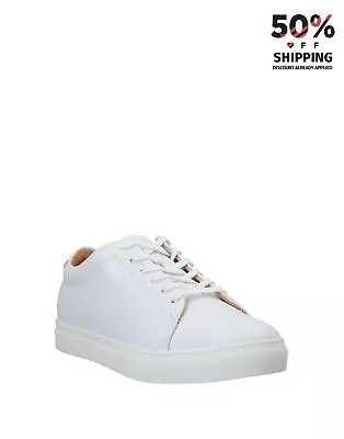 RRP €279 R.M. WILLIAMS Leather Sneakers US10 UK9 EU43.5 White • £69.99