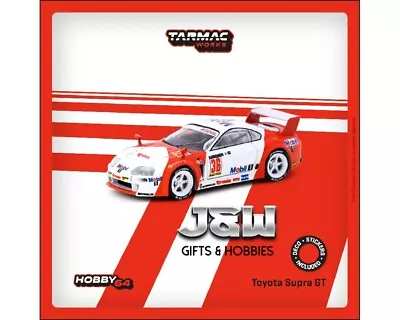 Tarmac Works Toyota Supra GT BPR Zhuhai 1995 J. J. Lehto & Y. Dalmas #36 1/64 • $19.99