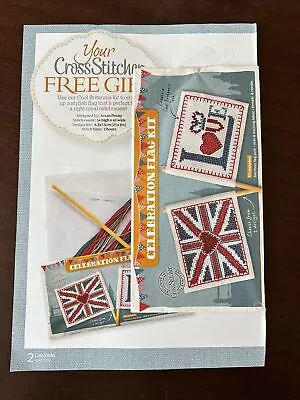 Union Jack Cross Stitch Flag Kit & Chart **from A Magazine** • £2.20