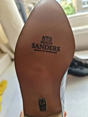£45 • Buy Sanders Shoes 6.5uk Made In England Premium Lux Shoemaker Leather
