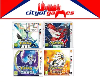 $152.79 • Buy Pokemon X, Y, Moon & Sun Nintendo 3DS Bundle Brand New & Sealed In Stock