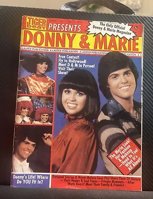 Tiger Beat Presents Donny & Marie Osmond Magazine 1977  Volume 1 - Number 1 • £15.24