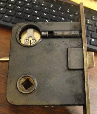 Vintage Yale 710 Series Entrance Mortise Lock PARTS/PROJECT Missing Pushbuttons • $28.50