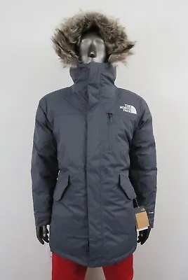 Mens The North Face Bedford (Mcmurdo) Down Parka Insulated Winter Jacket - Grey • $223.96