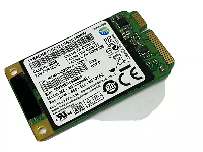 MZMPC032HBCD-000H1 Laptop SSD Mini MSATA Hard Drive HDD. 45N8170 • £10.95