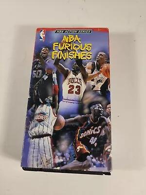 NBA Furious Finishes (VHS 1996) • $8