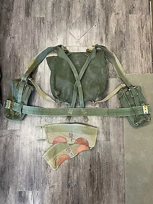 Canadian WW2 Korean War Pattern P37 P51 Webbing Kit • $129.32