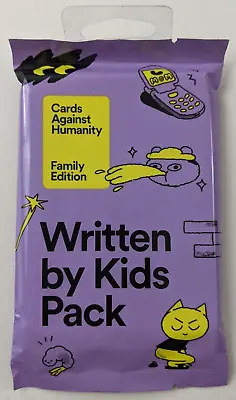 Cards Against Humanity Written By Kids Pack NEW Sealed Family Edition Expansion • $16.84