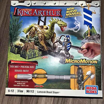 MEGA BLOKS #96112 King Arthur Lamorak Beast Slayer NEW SEALED • $39.99