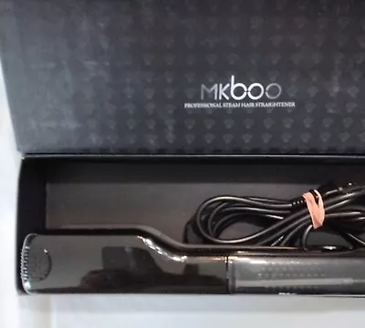 MKBOO Professional Steam Hair Straightener Only Black Titanium Model YW018 • $40