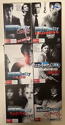 Underbelly: Badness The Golden Mile Squizzy Razor Files Tale Of… (DVD) R4 • £49.60