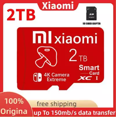 Micro SD Card Memory Card 128GB 256GB 512GB C 10 Micro TF/SD Card 1TB 2TB • $5.99