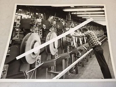 Vintage Acme Interlake Steel Mill Plant View Industrial Photo 8X10 #35 • $7.99