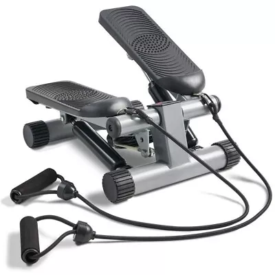 Mini Stepper Exercise Machine Stair Equipment W/ Bands LED • $59.68