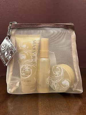 Mary Kay Creamy Frosted Vanilla Gift Set Mist Body Wash Body Butter Bag  4 Pc • $7.95