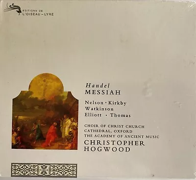 HANDEL - Messiah - Hogwood/Academy Ancient Music 2 X CD BRAND NEW! L'oiseau Lyre • £31.11
