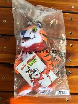 New Vintage 1997 Tony The Tiger 8  Stuffed Plush Toy Kellog's Frosted Flakes • $7