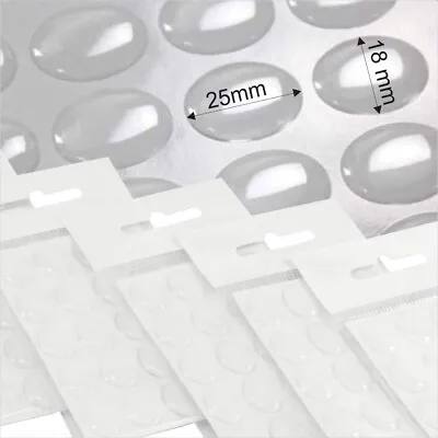 $8.88 • Buy Clear Epoxy Resin Dome 3D Gel Stickers Silicone Round Circle Square Oval Heart