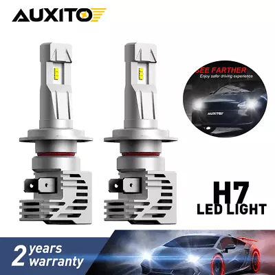 2x 120W High Power H7 LED Headlight Kits 6500K Xenon White Replace Bulb 24000LM • $36.99