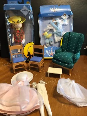 Vintage '02 Boxed DIC Entertainment Madeline Doll Lot - Furniture Outfits Doll • $26