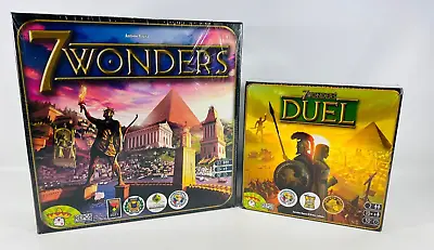 7 Wonders Board Game & Duel Game By Repos Production Antoine Bauza/Sealed New • $99.48