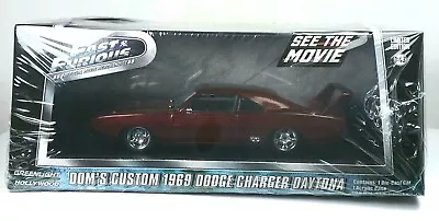 Greenlight 1:43  Fast & Furious  Dom's Custom 1969 Dodge Charger Daytona • $24.95