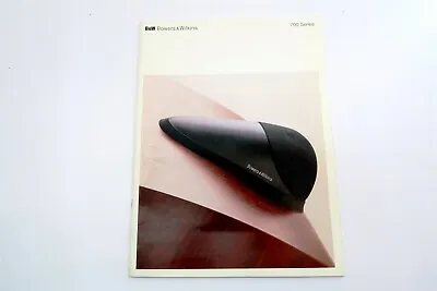 Bowers & Wilkins B&W Nautilus 700 Series Catalog ~ Factory ORIGINAL!! • $12.59