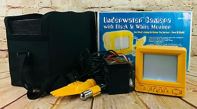 VTG Underwater Camera With Black And White Monitor Waterproof Night Vision 60ft • $47.99