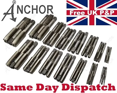 £5.99 • Buy Metric Hand Tap Sets Taper Second Plug Threading Taps M2-M20 1st Class Delivery