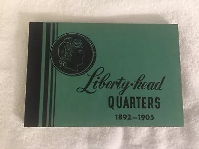 Vintage Meghrig Coin Folder # G-8 For Liberty Head Quarters From 1892-1905s • $24.95