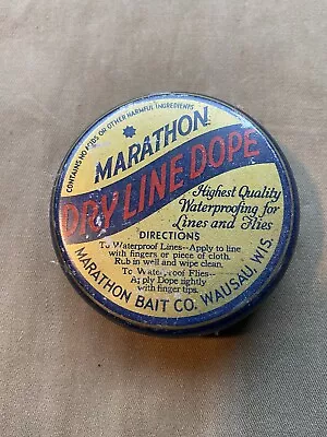 Marathon Dry Fly Fishing Line Dope Tin • $10