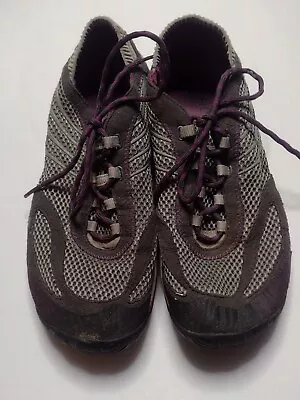 Merrell Women's Pace Glove Barefoot Shoes 9.5 Gray Trail Vibram Outdoor B10 • $24.97