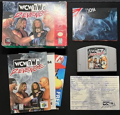 WCW/NWO Revenge Nintendo 64 N64 - Complete Cib • $44.99