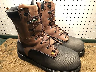 Lacrosse Longwall  8” Gtx Mining 1000 Gram Brown Boots US Size 14 D • $149