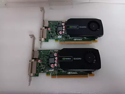 Lot Of 2 NVIDIA Quadro 600 1GB DDR3 PCIe 2.0 Video Graphics Card • $16.99