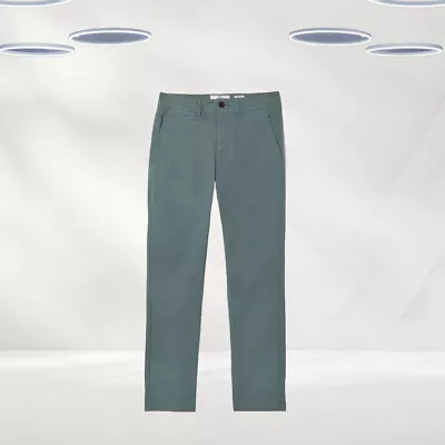 Ex Fat Face Women’s Devon Chinos Trouser In Balsam Green (Defect) • £14.50