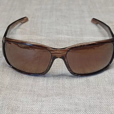 Maui Jim HAMOA BEACH MJ-226-15 Sunglasses Rootbeer Striped Frames Polarized Lens • $69.99