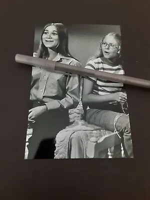 THE BRADY BUNCHMAUREEN McCORMICK & EVE PLUMB GLOSSY B&W 4X6 PHOTO  NEW  • $4.99